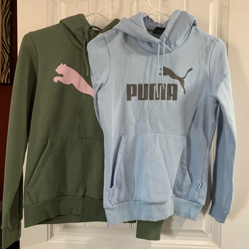 2 Puma sweaters Sz Small